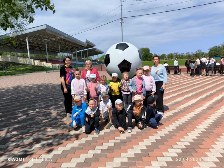 В рамках месячника здоровья на территории стадиона прошли соревнования среди воспитанников детских садов